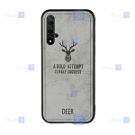 قاب پارچه ای Huawei Nova 5T مدل گوزنی