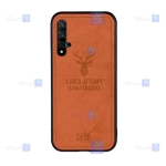 قاب پارچه ای Huawei Nova 5T مدل گوزنی