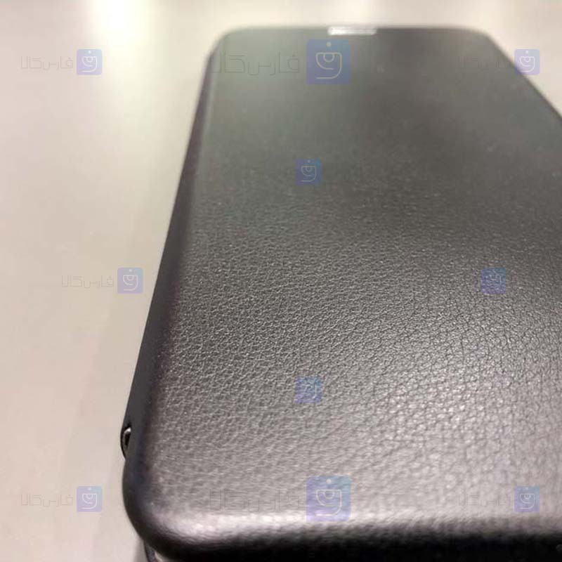 کیف کلاسوری چرمی Samsung Galaxy M01 مدل Leather Standing Magnetic