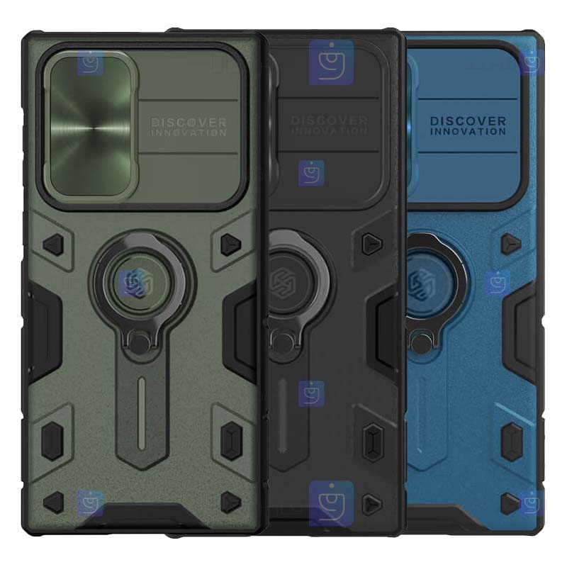 قاب ضد ضربه نیلکین Samsung Galaxy S22 Ultra مدل CamShield Armor