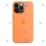 قاب سیلیکونی اصلی Apple iPhone 13 Pro با قابلیت مگ سیف