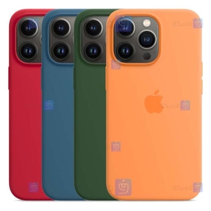 قاب سیلیکونی اصلی Apple iPhone 13 Pro Max با قابلیت مگ سیف