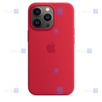 قاب سیلیکونی اصلی Apple iPhone 13 Pro Max با قابلیت مگ سیف