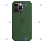 قاب سیلیکونی اصلی Apple iPhone 13 Pro Max با قابلیت مگ سیف