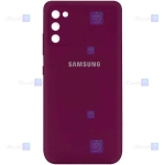 قاب سیلیکونی Samsung Galaxy M02s مدل محافظ لنزدار