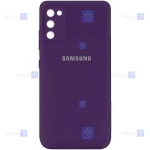 قاب سیلیکونی Samsung Galaxy M02s مدل محافظ لنزدار
