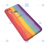 قاب سیلیکونی Samsung Galaxy A21s مدل رنگین کمانی