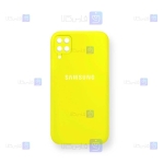 قاب سیلیکونی Samsung Galaxy A22 4G مدل محافظ لنز دار