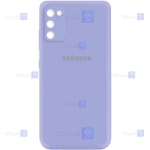 قاب سیلیکونی Samsung Galaxy F02s مدل محافظ لنز دار