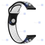 بند سیلیکونی ساعت Xiaomi Haylou RS3 مدل Ventilate Nike Band