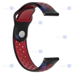 بند سیلیکونی ساعت Xiaomi Haylou RS3 مدل Ventilate Nike Band