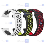بند سیلیکونی ساعت Xiaomi Haylou RS3 مدل Ventilate Nike Band