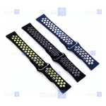 بند سیلیکونی ساعت Xiaomi Haylou RS3 مدل Ventilate Nike Band