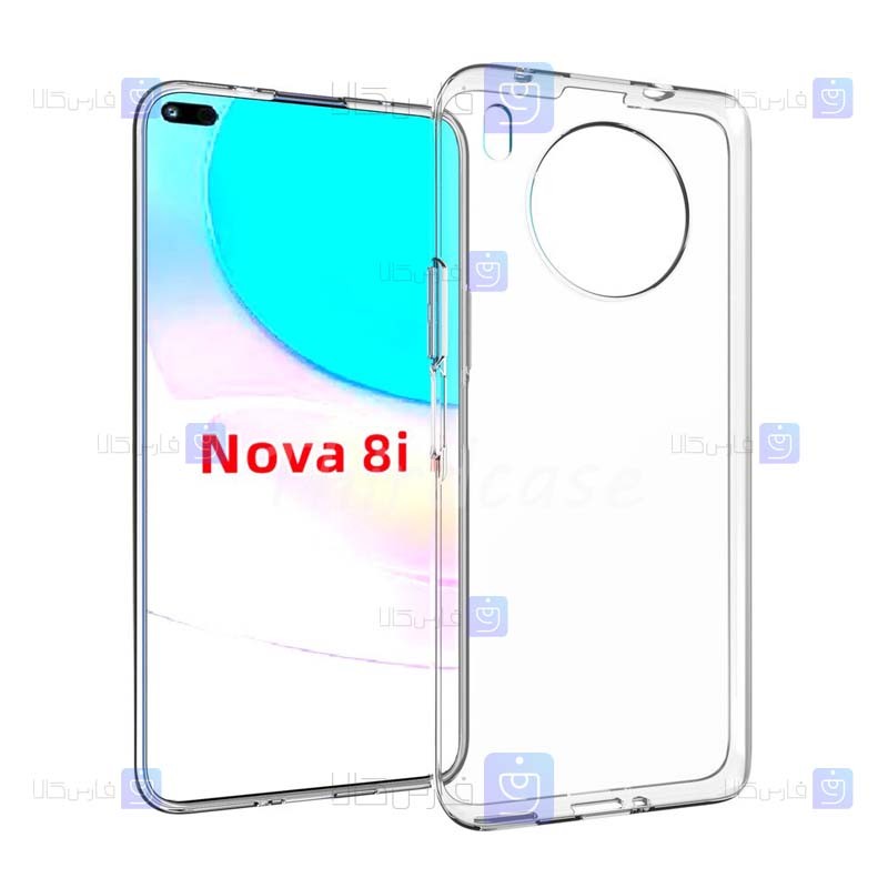 قاب ژله ای Huawei Nova 8i مدل شفاف