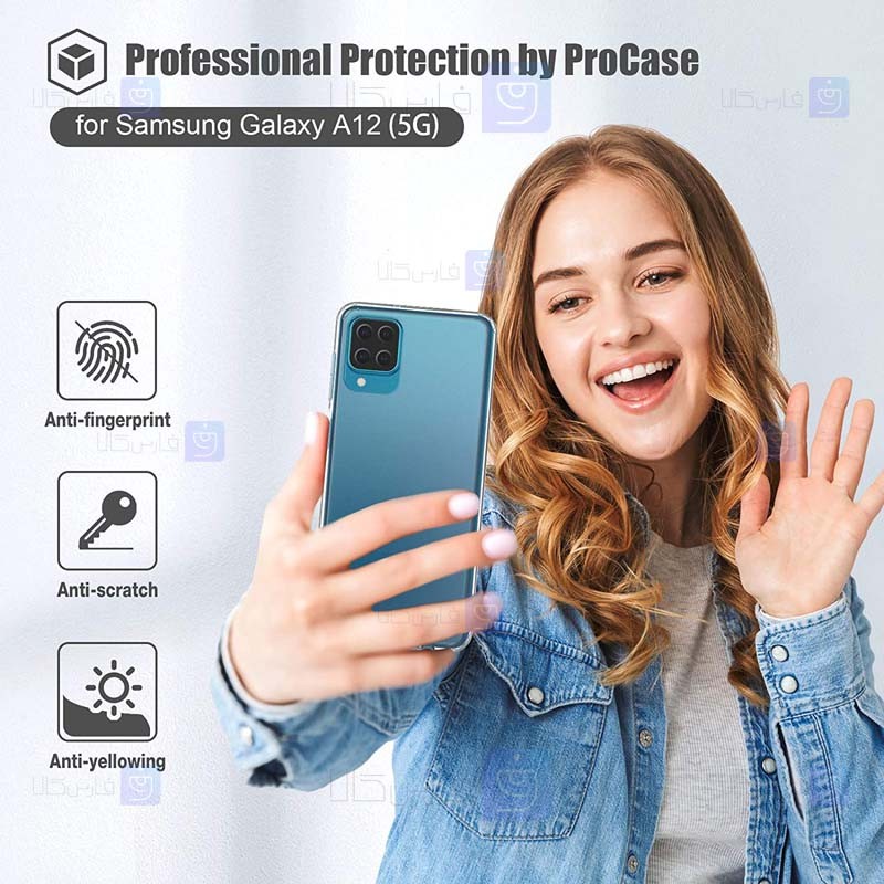 قاب ژله ای Samsung Galaxy M12 مدل شفاف