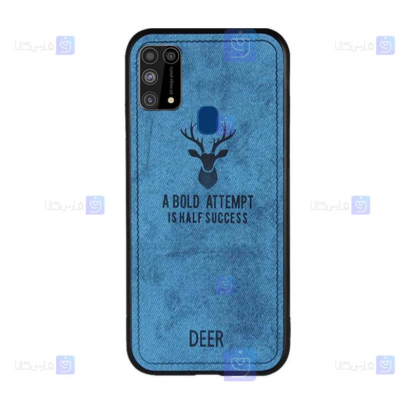 قاب پارچه ای Samsung Galaxy M31 مدل گوزنی
