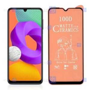 محافظ صفحه سرامیکی Samsung Galaxy M22 مدل مات