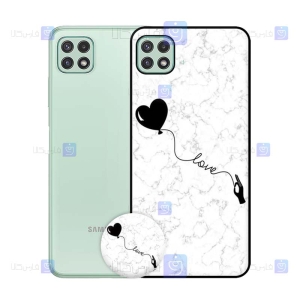 قاب طرح دار دخترانه Samsung Galaxy A22 5G مدل Love