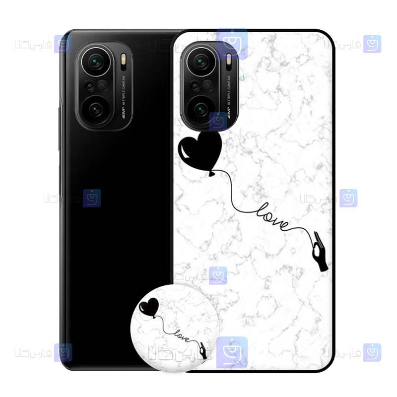 قاب طرح دار دخترانه Xiaomi Redmi K40 Pro مدل Love