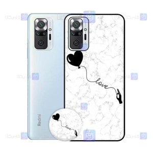 قاب طرح دار دخترانه Xiaomi Redmi Note 10 Pro مدل Love