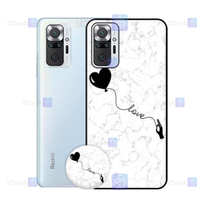 قاب طرح دار دخترانه Xiaomi Redmi Note 10 Pro Max مدل Love