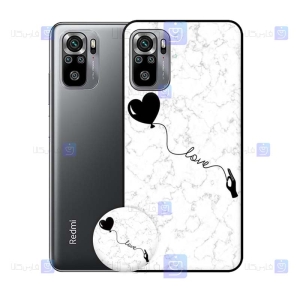 قاب طرح دار دخترانه Xiaomi Redmi Note 10S مدل Love