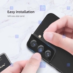 محافظ لنز دوتایی نیلکین Samsung Galaxy S22 مدل InvisiFilm Camera