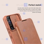 کیف چرمی نیلکین Samsung Galaxy S22 Plus مدل Qin Pro