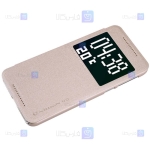 کیف کلاسوری نیلکین HTC One E9 plus مدل Sparkle