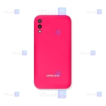 قاب سیلیکونی اصلی Samsung Galaxy A02 مدل محافظ لنزدار