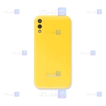 قاب سیلیکونی اصلی Samsung Galaxy A02 مدل محافظ لنزدار