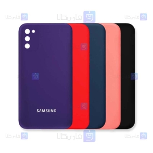 قاب سیلیکونی اصلی Samsung Galaxy A02s مدل محافظ لنزدار