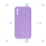 قاب سیلیکونی اصلی Samsung Galaxy A02s مدل محافظ لنزدار