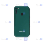 قاب سیلیکونی اصلی Samsung Galaxy A11 مدل محافظ لنزدار