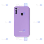قاب سیلیکونی اصلی Samsung Galaxy A11 مدل محافظ لنزدار