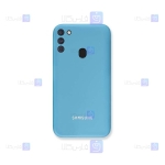 قاب سیلیکونی اصلی Samsung Galaxy A11 مدل محافظ لنزدار