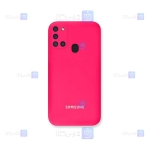 قاب سیلیکونی اصلی Samsung Galaxy A21s مدل محافظ لنزدار