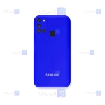قاب سیلیکونی اصلی Samsung Galaxy A21s مدل محافظ لنزدار