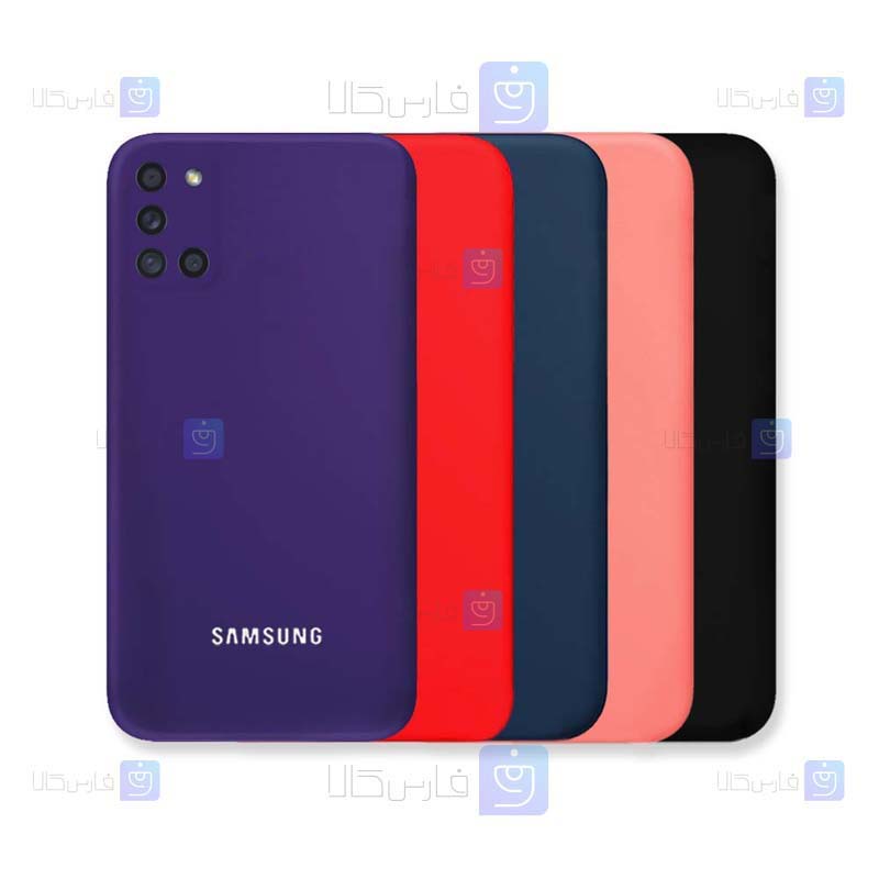 قاب سیلیکونی اصلی Samsung Galaxy A31 مدل محافظ لنزدار