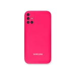 قاب سیلیکونی اصلی Samsung Galaxy A71 مدل محافظ لنزدار