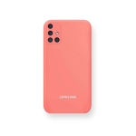 قاب سیلیکونی اصلی Samsung Galaxy A71 مدل محافظ لنزدار