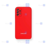 قاب سیلیکونی اصلی Samsung Galaxy A72 مدل محافظ لنزدار