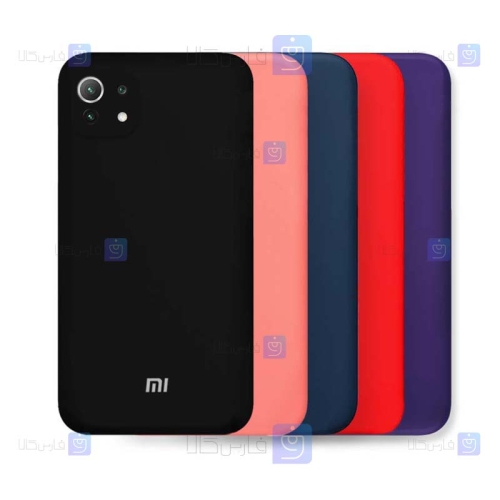 قاب سیلیکونی اصلی Xiaomi Mi 11 Lite مدل محافظ لنزدار