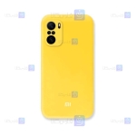 قاب سیلیکونی اصلی Xiaomi Poco F3 مدل محافظ لنزدار