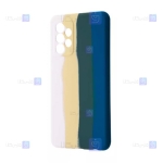 قاب سیلیکونی Samsung Galaxy A72 4G/5G مدل رنگین کمانی