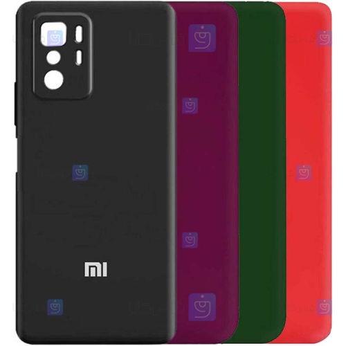 قاب سیلیکونی Xiaomi Poco X3 GT مدل محافظ لنز دار