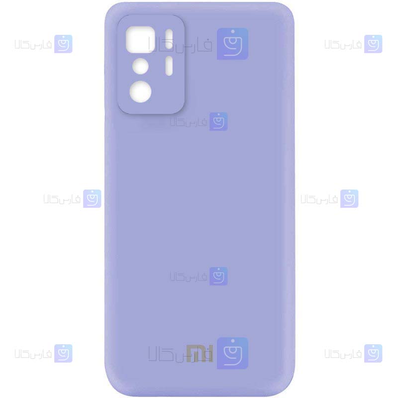 قاب سیلیکونی Xiaomi Poco X3 GT مدل محافظ لنز دار