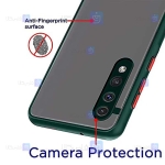 قاب پشت مات Samsung Galaxy A7 2018 مدل محافظ لنزدار