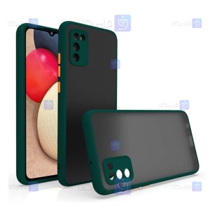 قاب پشت مات Samsung Galaxy M02s مدل محافظ لنزدار