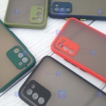 قاب پشت مات Samsung Galaxy M02s مدل محافظ لنزدار